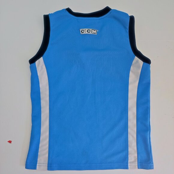 CCM Baseball Jersey boys size S Blue With Graphic Design - Picture 3 of 5